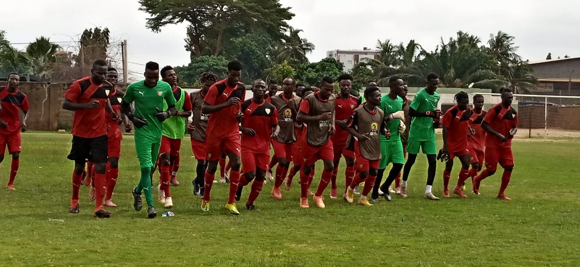 FTF : l&rsquo;équipe réserve des joueurs détectés en D1 et D2 en chantier pour un match amical dimanche contre la sélection nationale locale